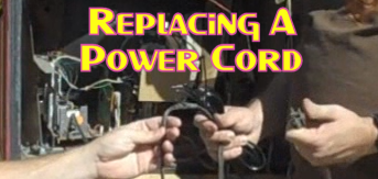 Replacing A Power Cord